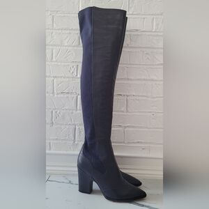 Sam Edelman Navy Over-the-Knee Boots